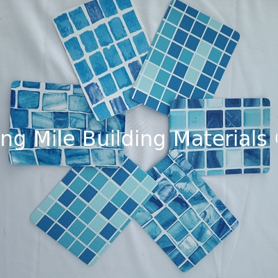 1.2mm 1.5mm PVC waterproofing swimming pool liner , High quality plastic vinyl pvc swimming pool liner
