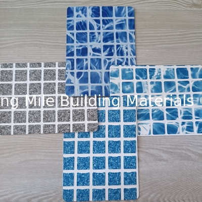 1.5mm Thickness Waterproof mosaic Anti-Slip UV-resistant pvc swimming pool liner