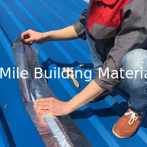 Strong Adhesive Asphalt Building Materials Large Roll Butyl rubber Tape for Roof Sealing and Waterproofing