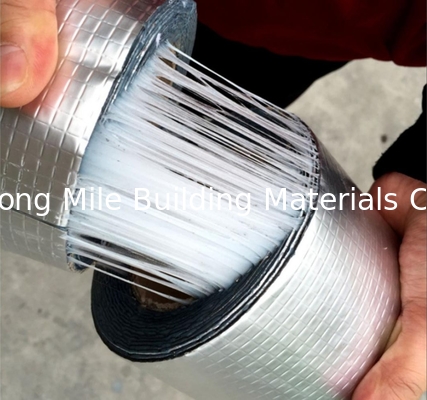 Tape Butyl Aluminum Foil Butyl Tape Adhesive Roof Tape Butyl Rubber Single Sided Self Adhesive Wate