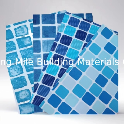 Four layers PVC waterproof membrane non-slip for SPA and villa pool