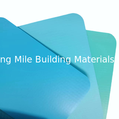 Plain Blue PVC swimming pool liner, ASTM, 1.5MM Polyvinyl chloride PVC Film, PVC waterproof membrane