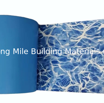 Plain Blue PVC swimming pool liner, ASTM, 1.5MM Polyvinyl chloride PVC Film, PVC waterproof membrane