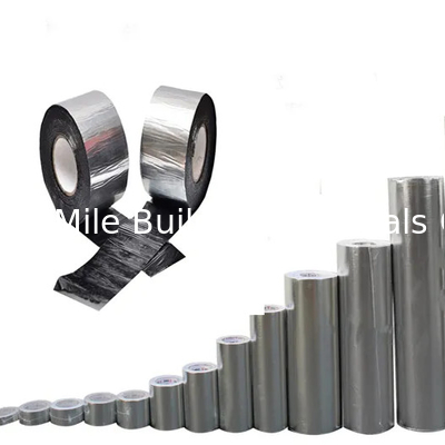 Waterproof sealing tape 1.5MM Thickness Aluminium Foil Economical Materials Self Adhesive Asphalt Tape bitumen flashing