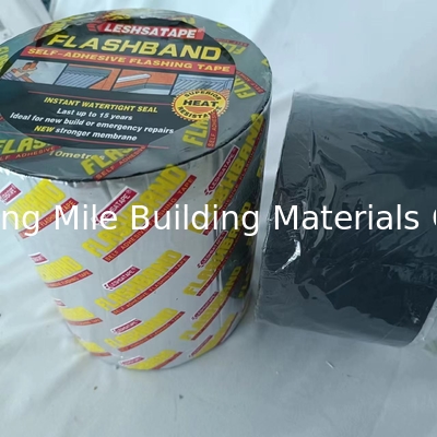 Waterproof sealing tape 1.5MM Thickness Aluminium Foil Economical Materials Self Adhesive Asphalt Tape bitumen flashing