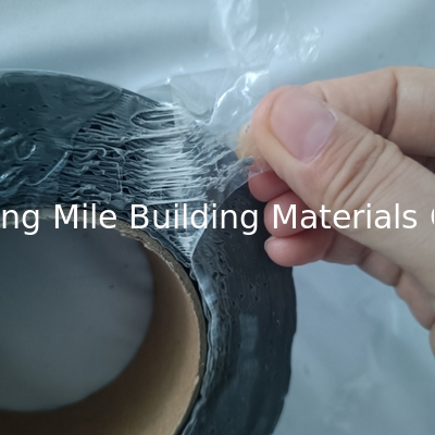 Flexible Adhesive Backed Good Isolation Modern HDPE surface Butyl Sealant Rubber Tape