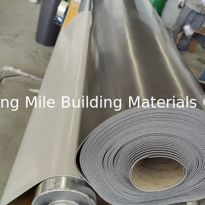 Building roof membrane anti-UV good tensile strength pvc waterproof membrane manufacturer