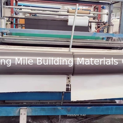 Building roof membrane anti-UV good tensile strength pvc waterproof membrane manufacturer