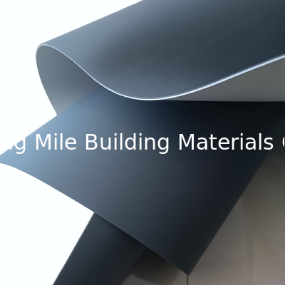 Building roof membrane anti-UV good tensile strength pvc waterproof membrane manufacturer