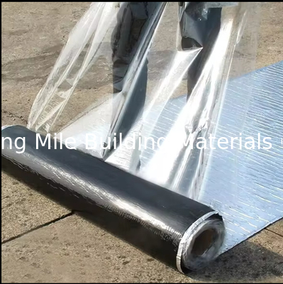 Strong Adhesive Asphalt Building Materials Large Roll Butyl rubber Tape for Roof Sealing and Waterproofing
