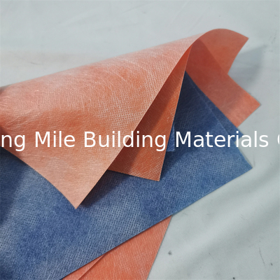 fleece material tile floor adhesive foil 0.5mm 0.6mm PP membrane waterproofing fabric with high tensile strength