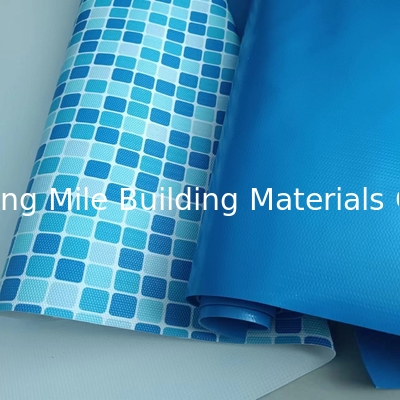 Pool Liner Mosaic Colors Polyester Fabric Geomembrane PVC Membrane