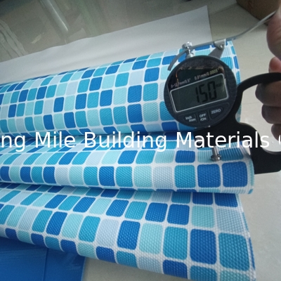 Pool Liner Mosaic Colors Polyester Fabric Geomembrane PVC Membrane