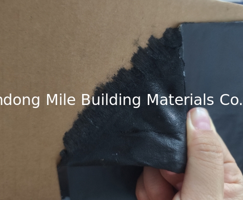 High strong sticky Aluminum Foil surface Bitumen self adhesive membrane
