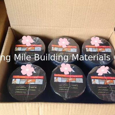 From Manufacturer High sticky Black Aluminum Foil surface Bitumen self adhesive membrane