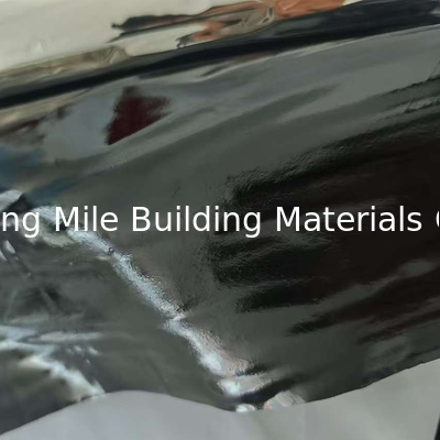 From Manufacturer High sticky Aluminum Foil surface Bitumen self adhesive membrane