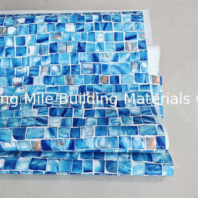 1.5mm Reinforced Ocean Blue Swimming Pool PVC Liner with Anti UV
