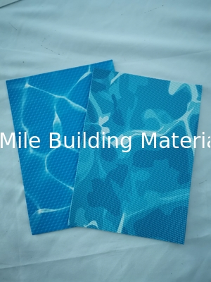 1.5mm Reinforced Ocean Blue Swimming Pool PVC Liner with Anti UV