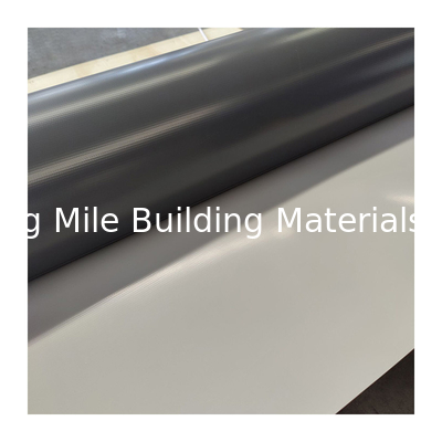 Reinforced with Fabric PVC Waterproofing Membrane for Roof Leaking