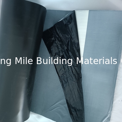 Processing Weld Epdm Rubber Self-adhesive Building Waterproof Materials Roofing Membrane Rolls