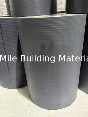 Color Customizable Embossed Three Layers Aluminum Foil for Butyl/Bitumen Tape