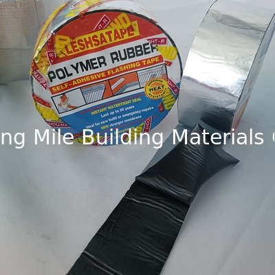 Self-adhesive High stickness Polymer Rubber Tape Waterproofing Membrane For Roof Repairing
