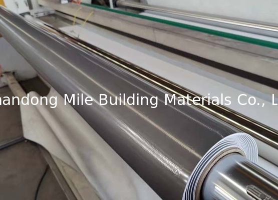 High Quality 60 mil TPO Flat Roofing Waterproof Membrane 1.2mm PVC Plastic Roll for Building Application