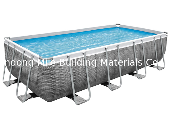 Outdoor Above Ground Metal Frame Swimming Pool for sale with Accessories