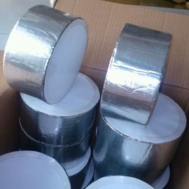 Customized Label Design Gun Grey Self Adhesive Bitumen Flash Band Roofing Waterproof， Aluminum Foil Bitumen Flash Band