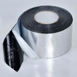 Cheap price factory supply Grey Aluminum Foil bitumen self-adhesive flash tape flash band / Modified Butimen Waterproof