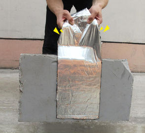 Gun Grey Aluminum Foil Flashing Band Roofing Waterproof Tape, Self-Adhesive Bitumen Tape/Flashing Tape for Windo