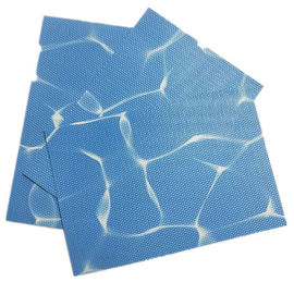Polyester reinforced blue pvc liner for swimming pool anti-uv