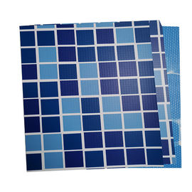 Polyester reinforced blue pvc liner for swimming pool anti-uv