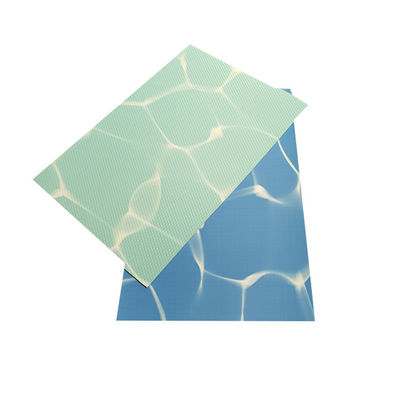 Manufacturer Blue Various Color Styles Mosaic Reinforced With Fabric pvc swimming pool liner film