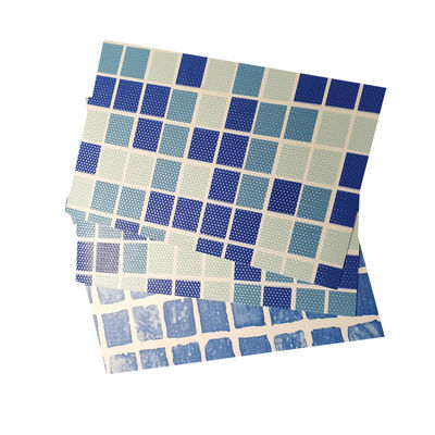 China Reinforced Fabric UV Resistance pvc swimming pool liner waterproofing sheet