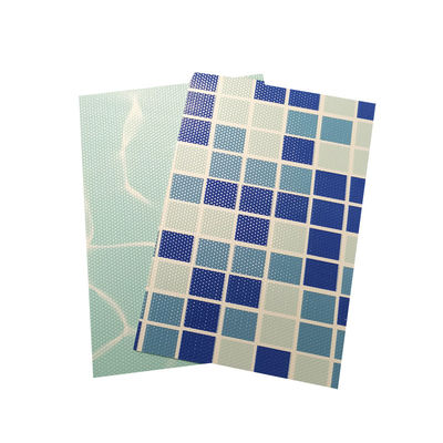 China Reinforced Fabric UV Resistance pvc swimming pool liner waterproofing sheet