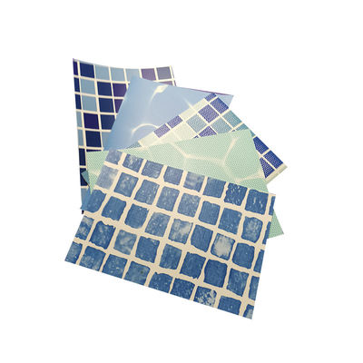 Heating Weldable Various Mosaic color Excellent resistance to chemicals polyvinyl chloride pvc swimming pool liner