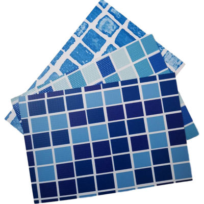PVC film Anti- Micro-Organisms bule liner swimming pool pvc Reinforced with Fabric pvc swimming pool liner