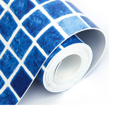1.5mm Thickness Waterproof mosaic Anti-Slip UV-resistant pvc swimming pool liner