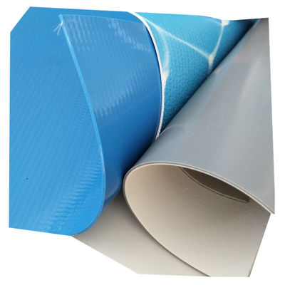 Polyvinyl chloride uv resistant blue mosaic reinforced with fabric pvc swimming pool liner