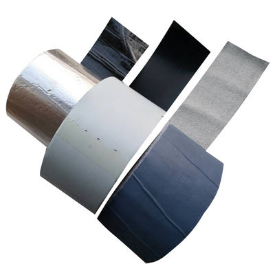 Aluminum foil self adhesive bitumen window tape flashing Self adhesive bitumen waterproofing flashing tape for steel