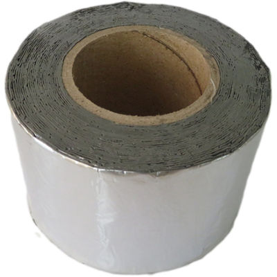 Manufacturer Grey Aluminunm Foil  Waterproof Tape bituminous Flashing Rubber Tape For Roofing Window