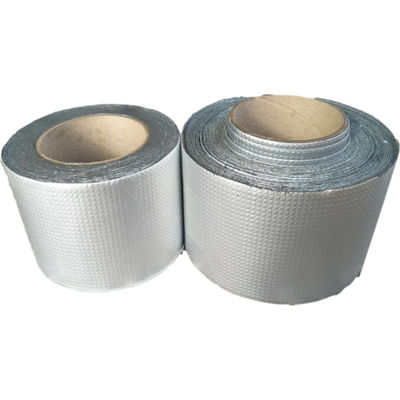 China Supplier high quality aluminum foil butyl rubber waterproof Butyl Tape Foil Tape roof