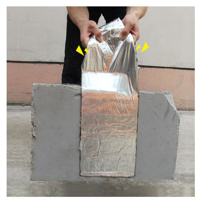 Popular Gun Grey Aluminum foil joint tape bitumen self adhesive bitumen window tape flashing