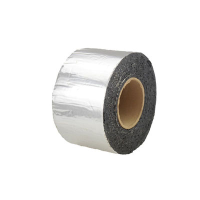 Large Rolls Aluminum Foil self adhesive asphalt waterproofing flashing band/Flashing Tape （1m width）
