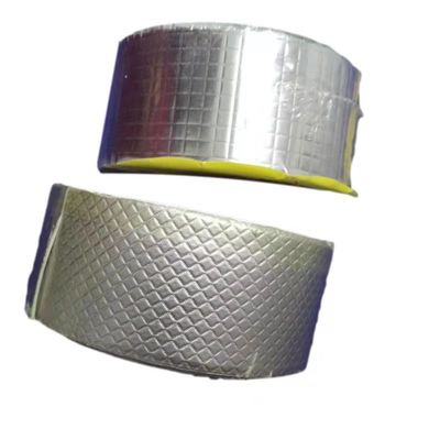 butyl waterproof tape Aluminum Foil High Temperature High Sticky Butyl Flash Sealing Tape