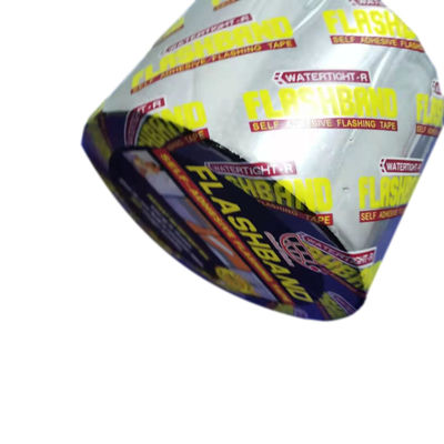 Aaluminium bitumen tape with good quality waterproof 10 meter self adhesive tape flashing band