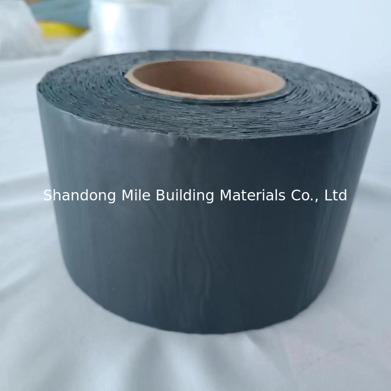 Popular Gun Grey Aluminum Foil 1.5mm Flashing band self adhesive btiumen roof waterproof tape