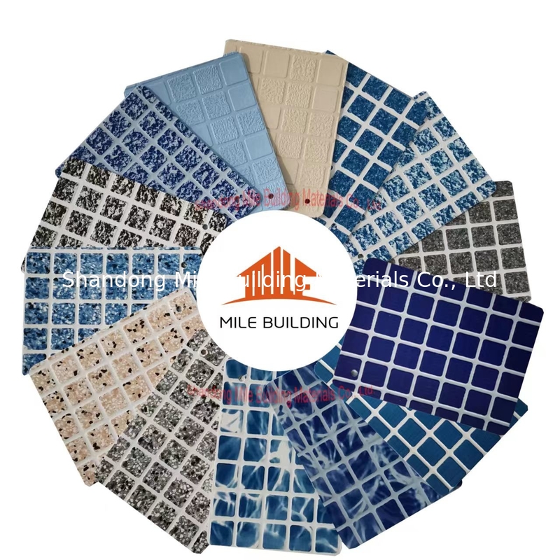 PVC swimming pool membrane,  Factory direct supply, UV-resistance ,  long life various color