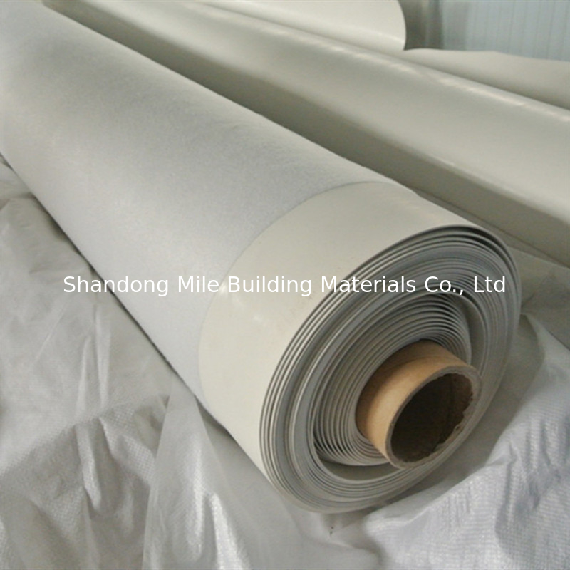 1.2mm, 1.5mm, 2.0mm excellent UV resistance PVC waterproofing membrane for roof
